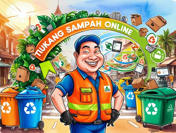 tukang sampah online terdekat